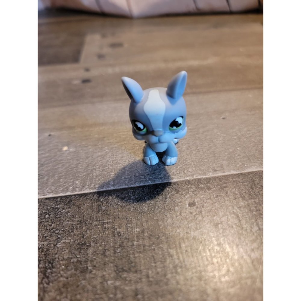 Littlest pet shop LPS‎ hasbro 2004 boxer dog toy figure
